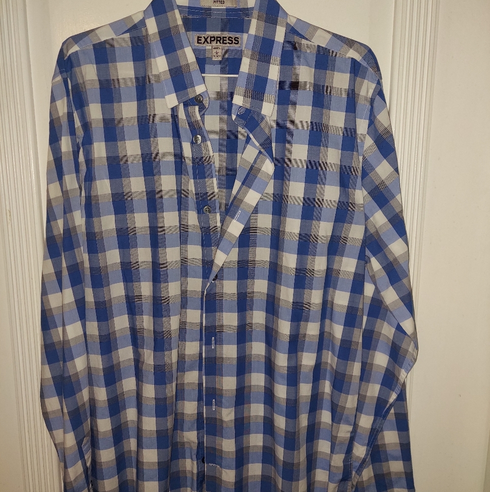 Mens Express Button Down - image 1